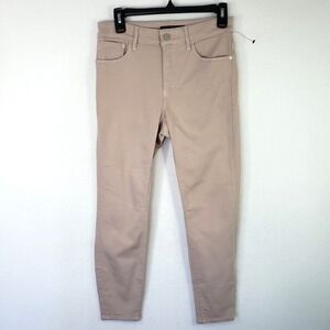 Mavi Denim Womens Size 27 Tess High‎ Waisted Skinny Jeans Beige Tencel Blend